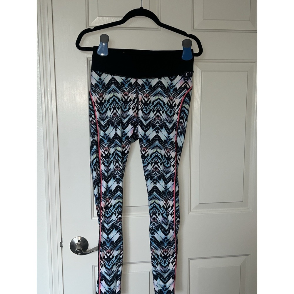 Jessica Simpson MultiColored ‎ Warmup Athletic Active Wear Leggings L